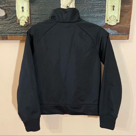 Nike Kids Black and White Zip-Up Jacket - Picture 8 of 11